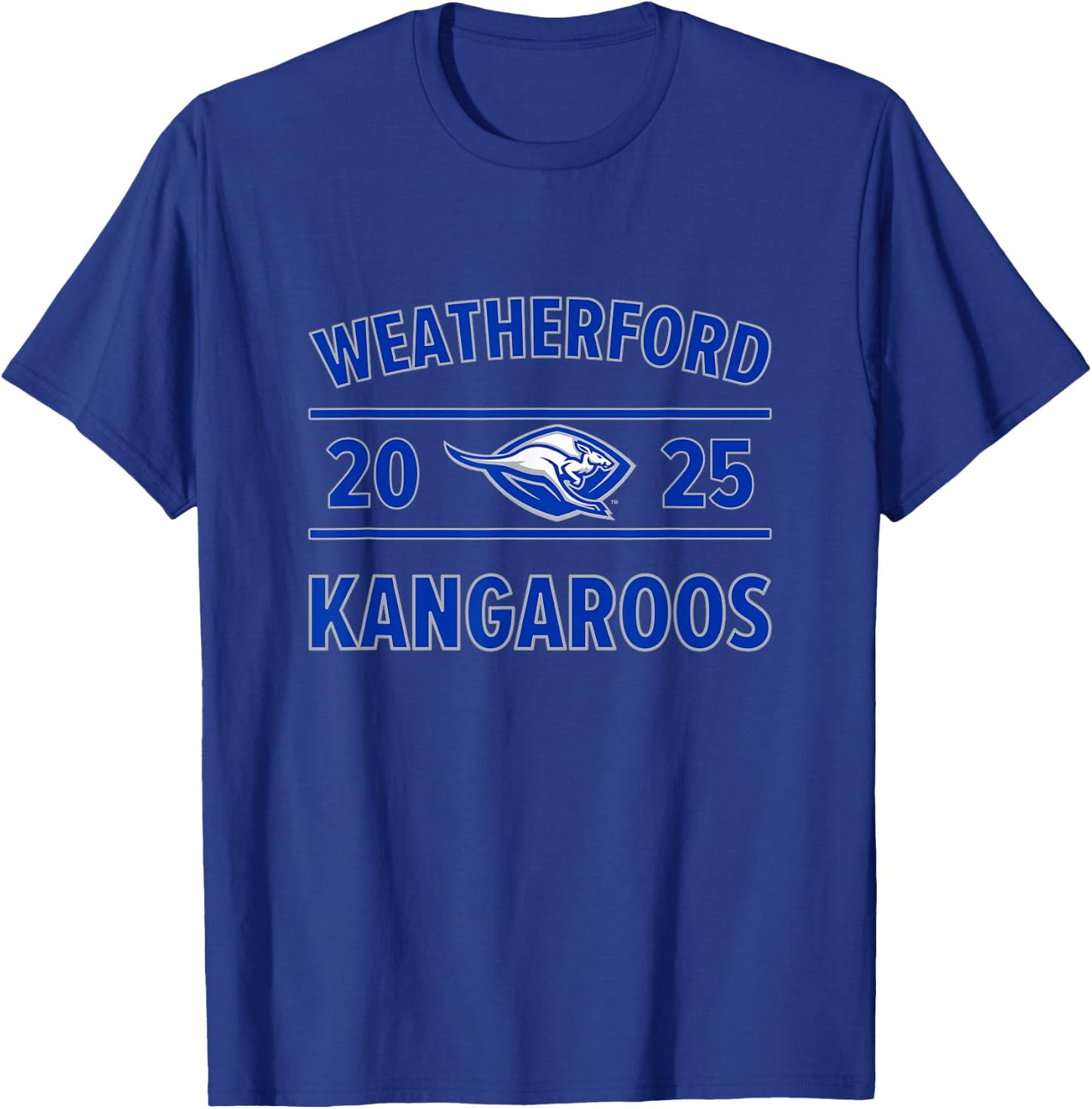 Weatherford Kangaroos Logo 2025 HS T-Shirt - T-Shirt | Royal