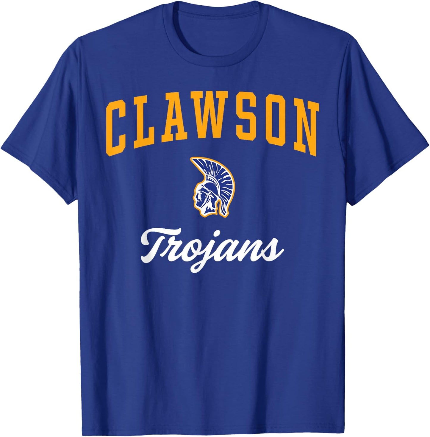 Clawson High School Trojans T-Shirt - T-Shirt | Royal