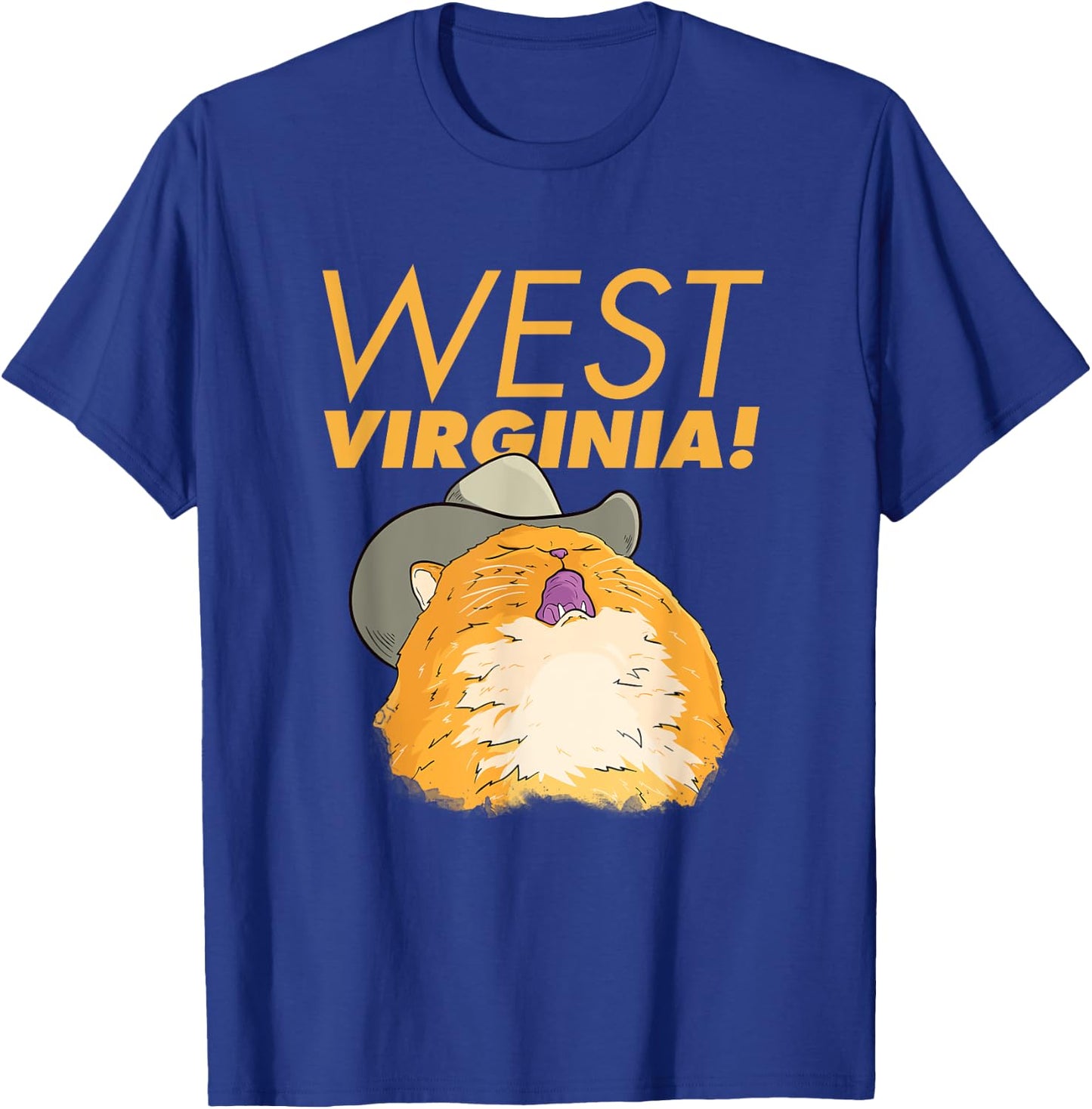 Country Cat Singing Meme Men Women Kids T-Shirt - T-Shirt | Royal