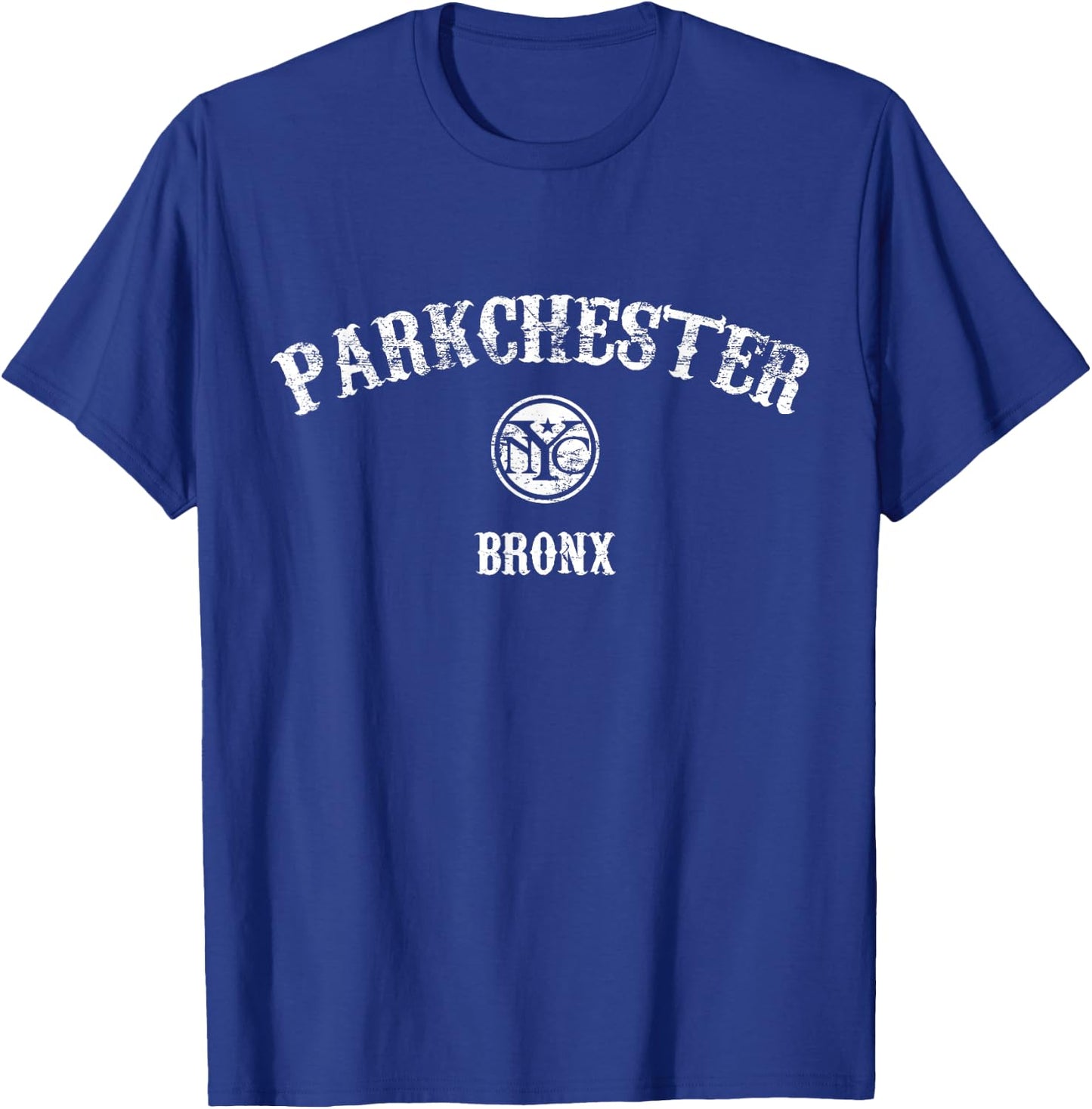 Parkchester Bronx - Vintage NYC T-Shirt - T-Shirt | Royal