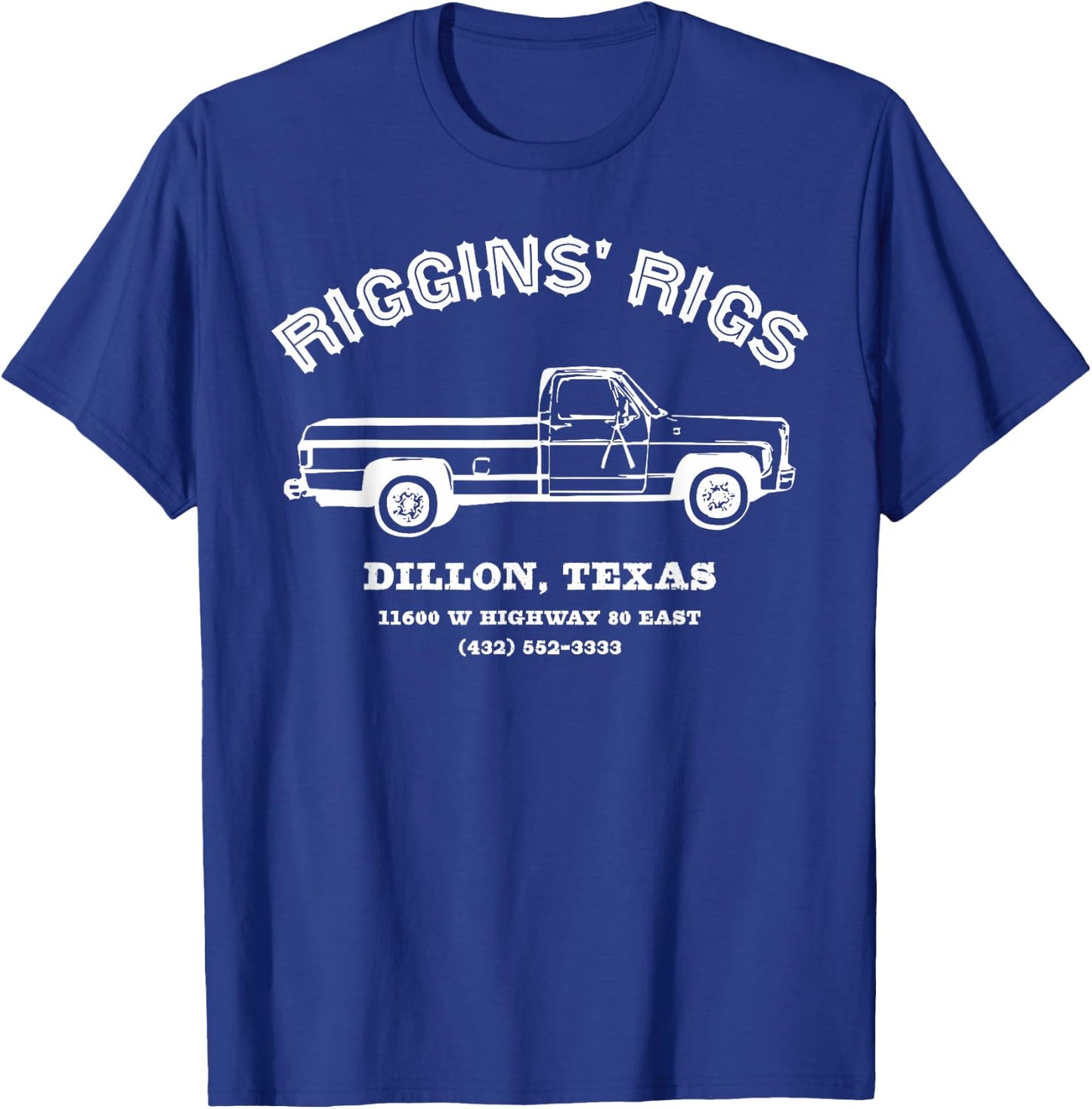 Riggins Rigs Football Player Fan T-Shirt - T-Shirt | Royal