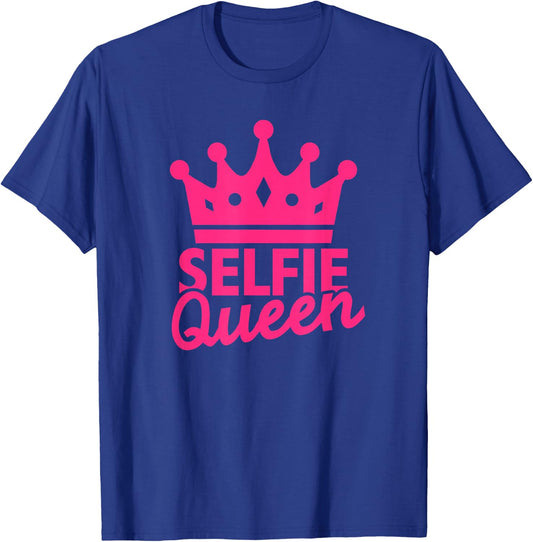 Selfie Queen T-Shirt - T-Shirt | Royal