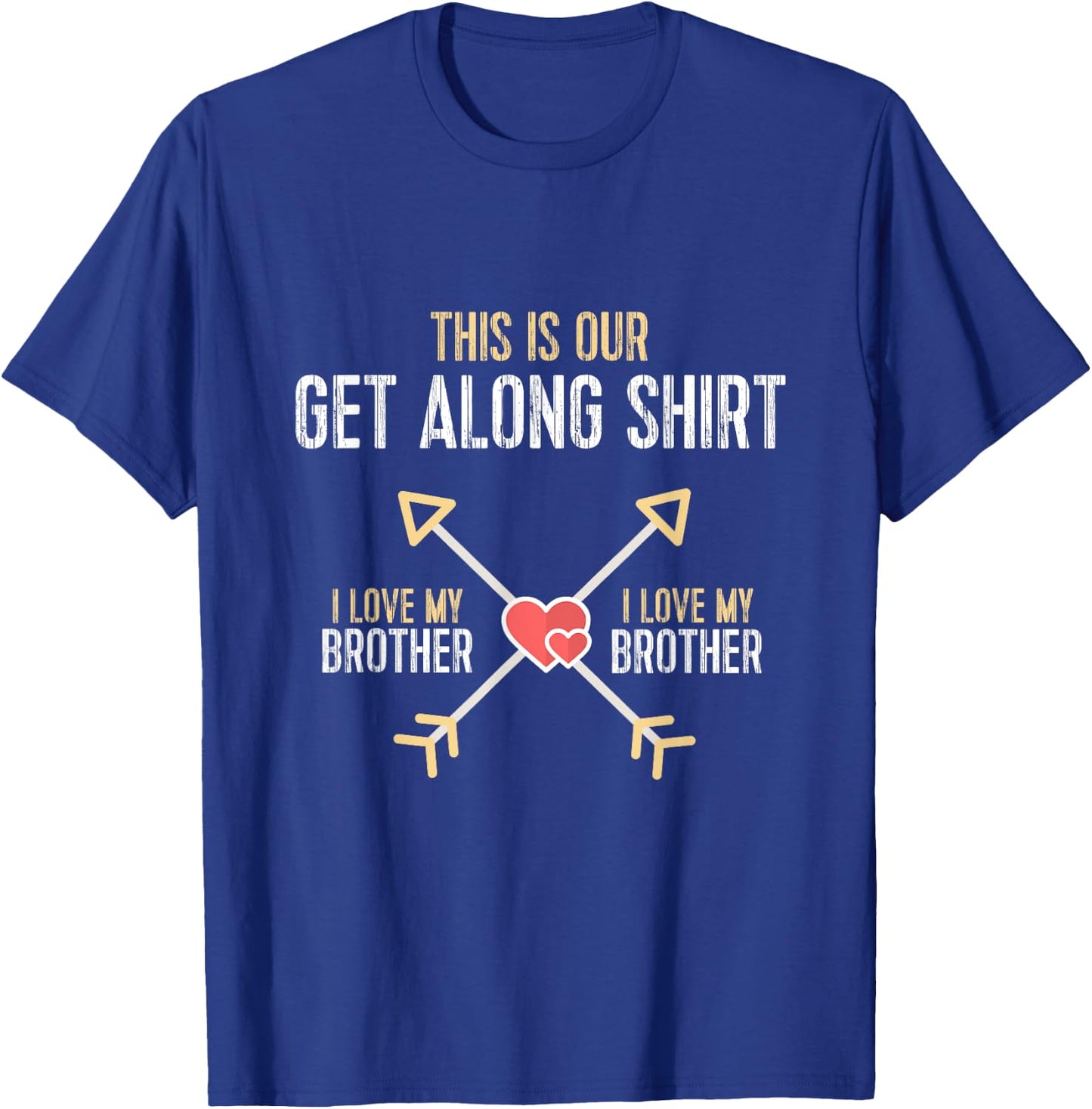 Sibling Fighting Getalong - Brother/Brother T-Shirt - T-Shirt | Royal