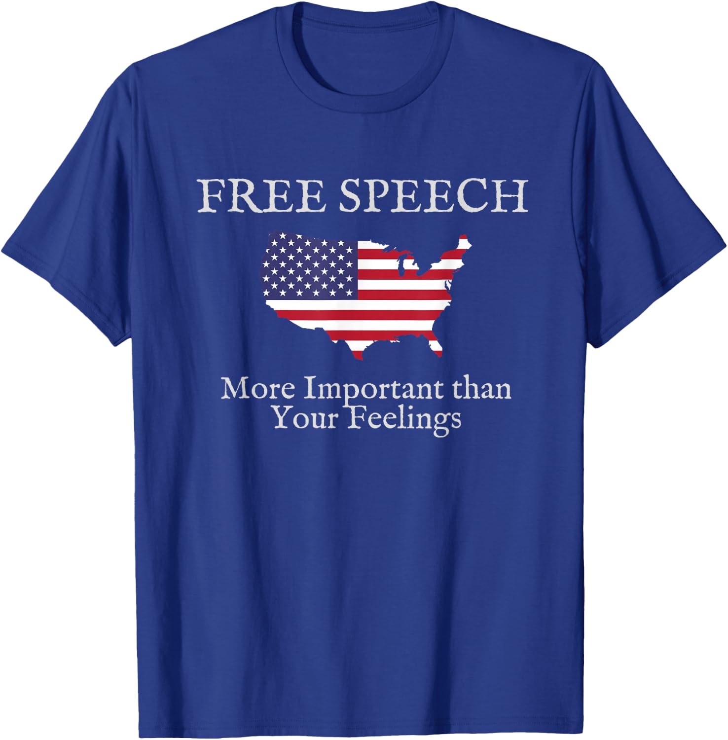 Free Speech is More Important - First Amendment T Shirt T-Shirt - T-Shirt | Royal