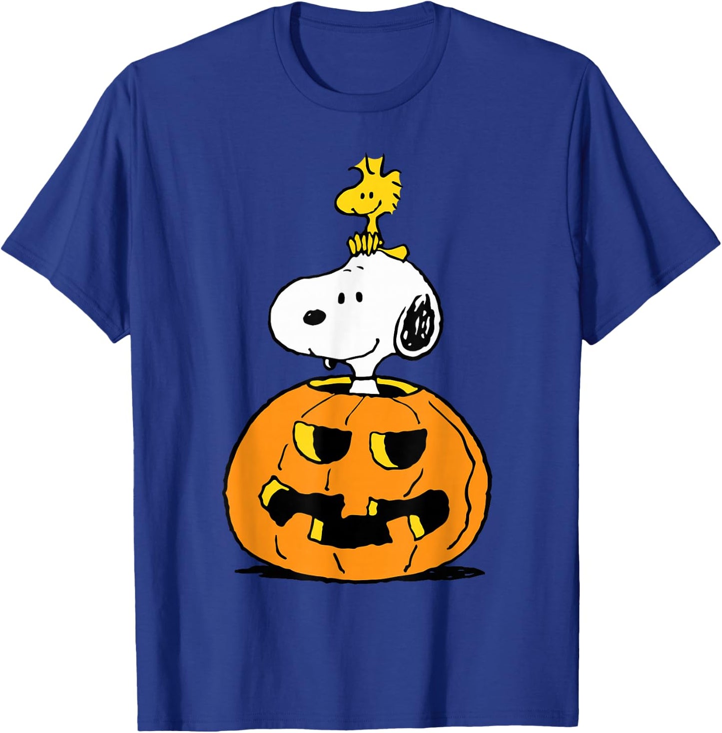 Peanuts Halloween Snoopy and Woodstock T-Shirt - T-Shirt | Royal