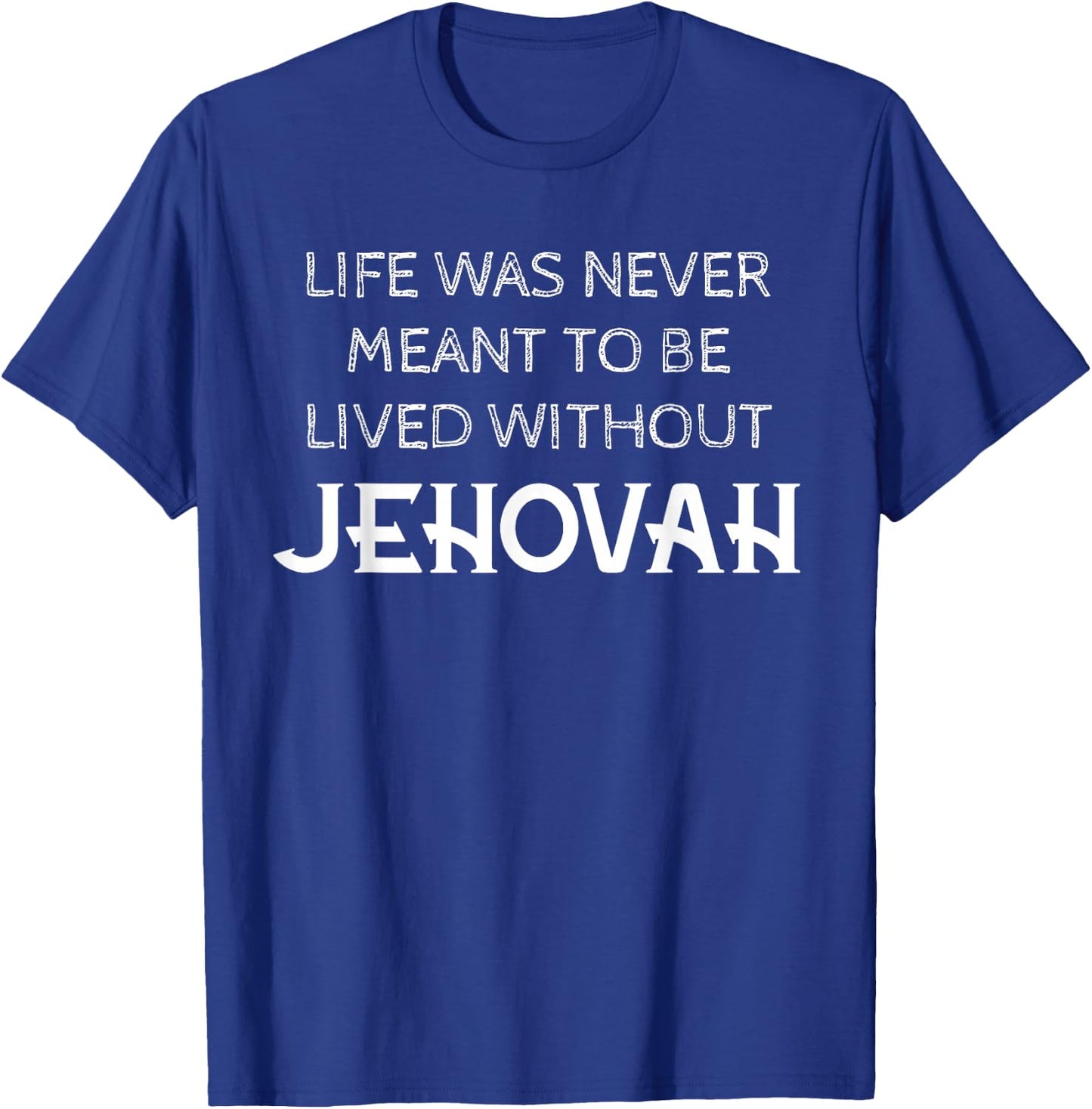 Jehovah Life JW Jehovah's Ministry T-Shirt - T-Shirt | Royal
