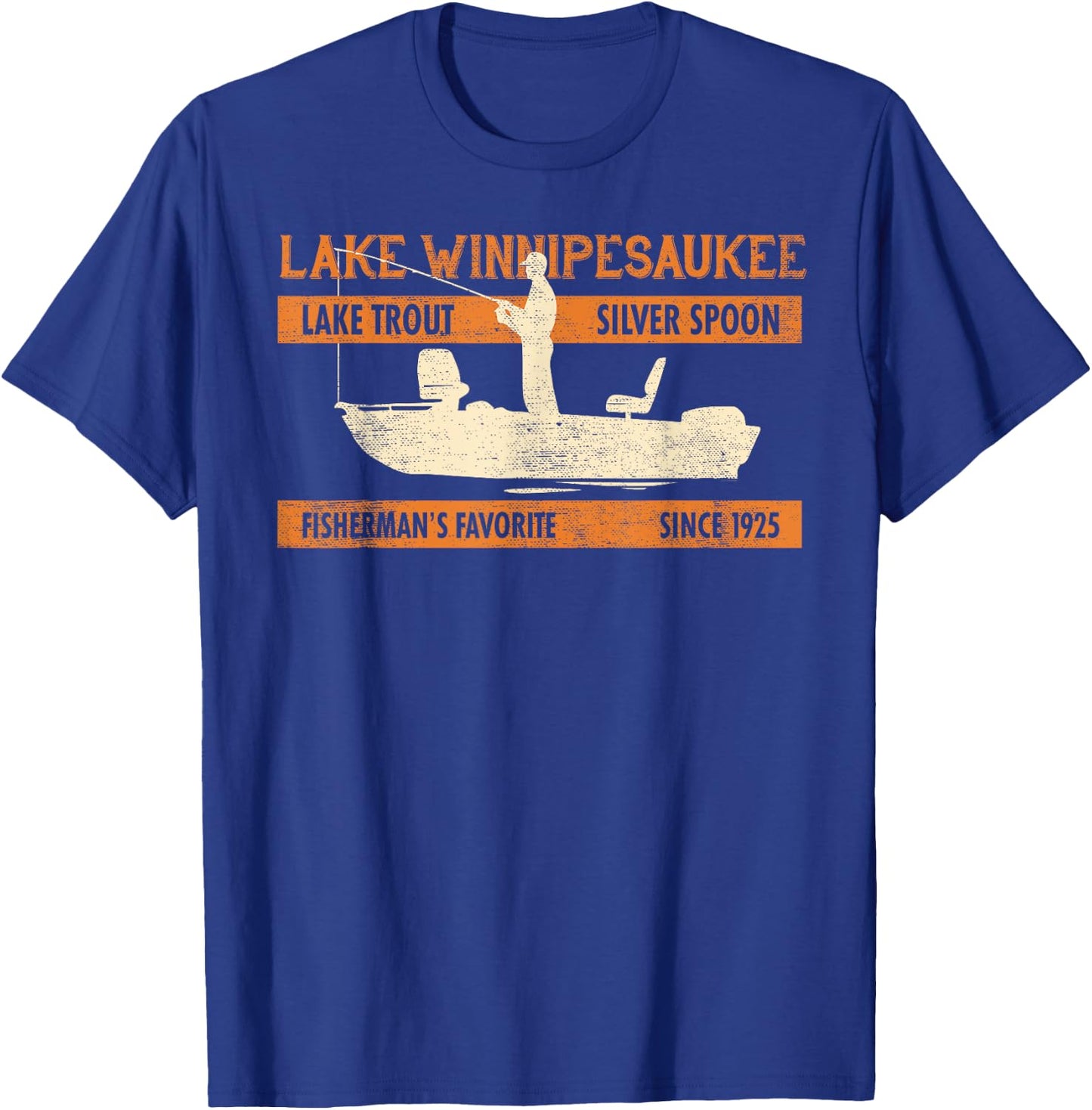 Lake Winnipesaukee New Hampshire T-Shirt - T-Shirt | Royal