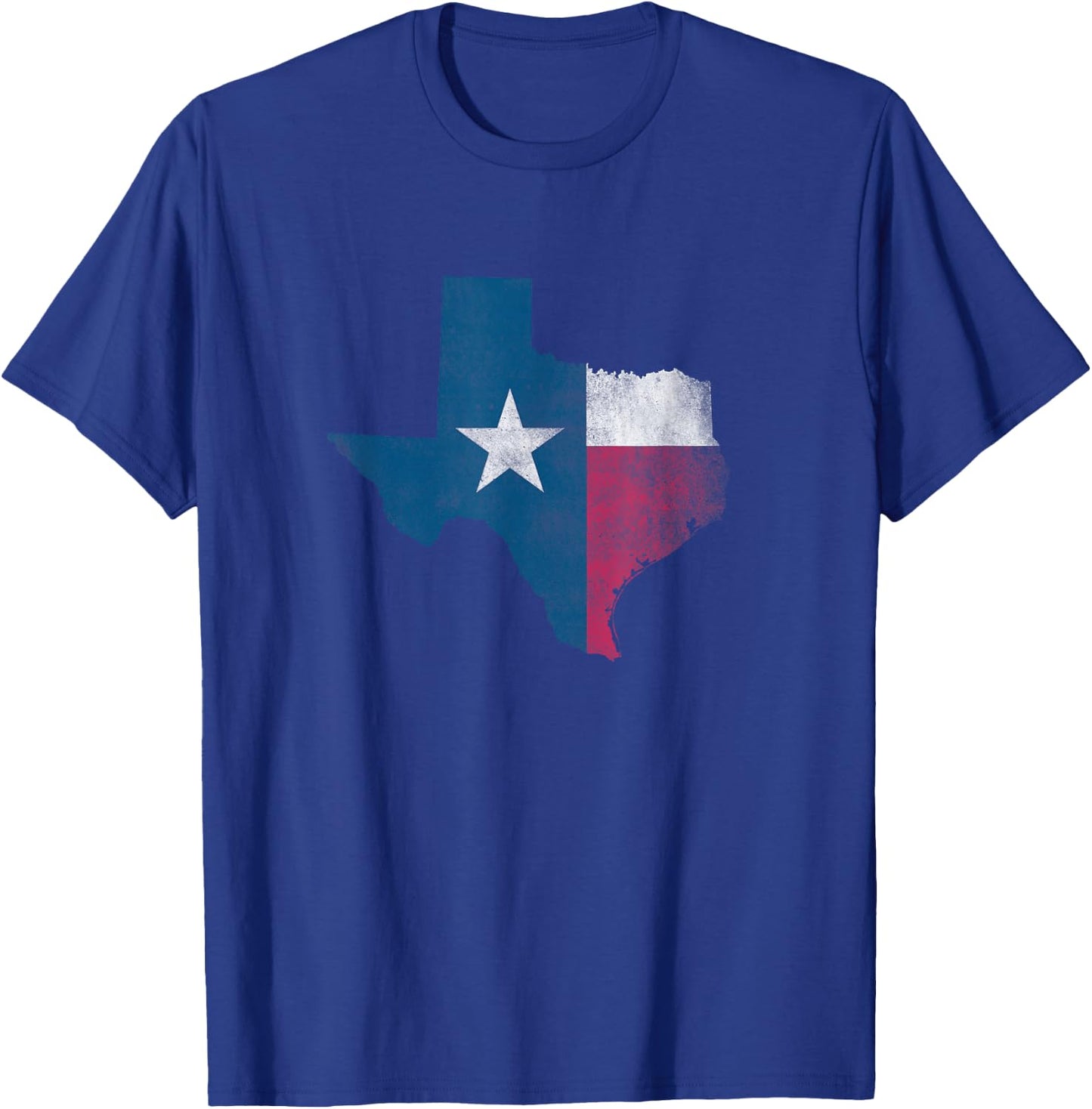 Vintage Texas State Flag Shirt - Lone Star State Pride T-Shirt - T-Shirt | Royal
