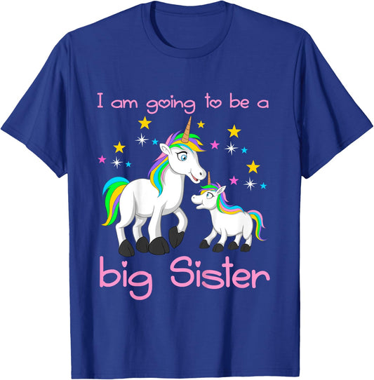 I am going to be a big sister T-Shirt - T-Shirt | Royal