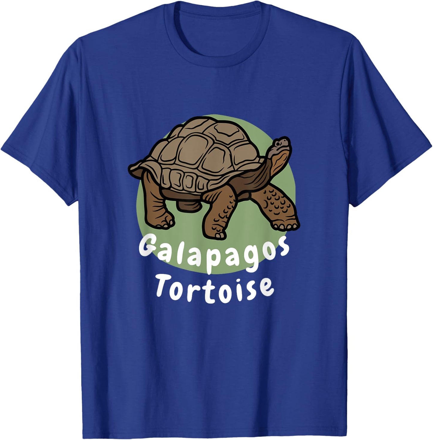 Galapagos Tortoise Funny Cute Pet Tortoise T-Shirt - T-Shirt | Royal