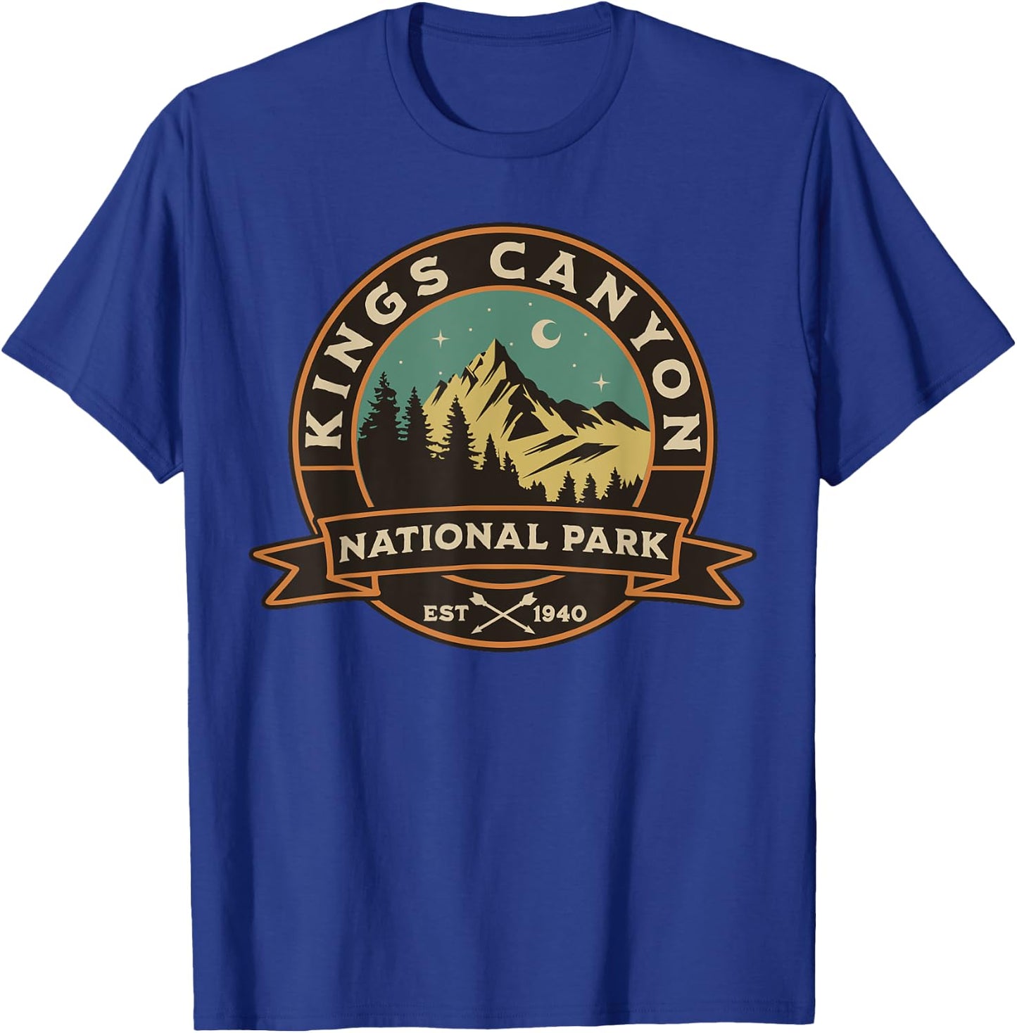 Kings Canyon National Park T-Shirt - T-Shirt | Royal