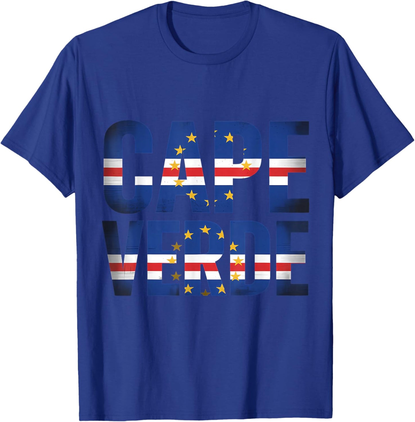 Cape Verde Roots Cabo Verde Cape Verdean Flag T-Shirt - T-Shirt | Royal