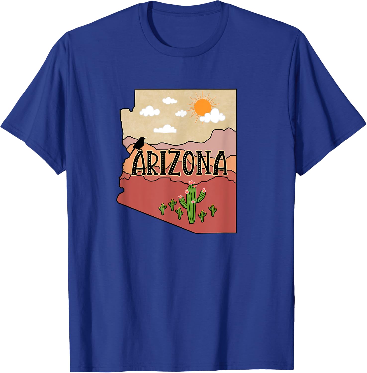 ARIZONA Design women boys girls souvenir T-Shirt - T-Shirt | Royal