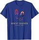 Mount Rainier National Park Washingtion Hiking Boot Print T-Shirt - T-Shirt | Royal