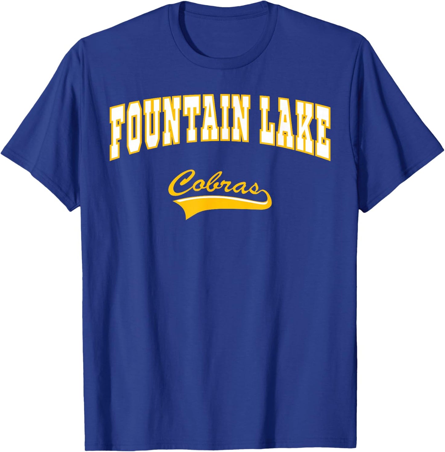 Fountain Lake High School Cobras C2 T-Shirt - T-Shirt | Royal