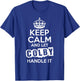 Colby Keep Calm and Let Colby Handle It T-Shirt - T-Shirt | Royal