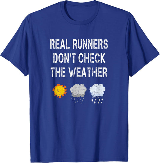Run Streak Funny Runners Gifts Sarcastic Running Sayings T-Shirt - T-Shirt | Royal