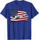 AH-1 COBRA ATTACK HELICOPTER T SHIRT US Flag USA T-Shirt - T-Shirt | Royal