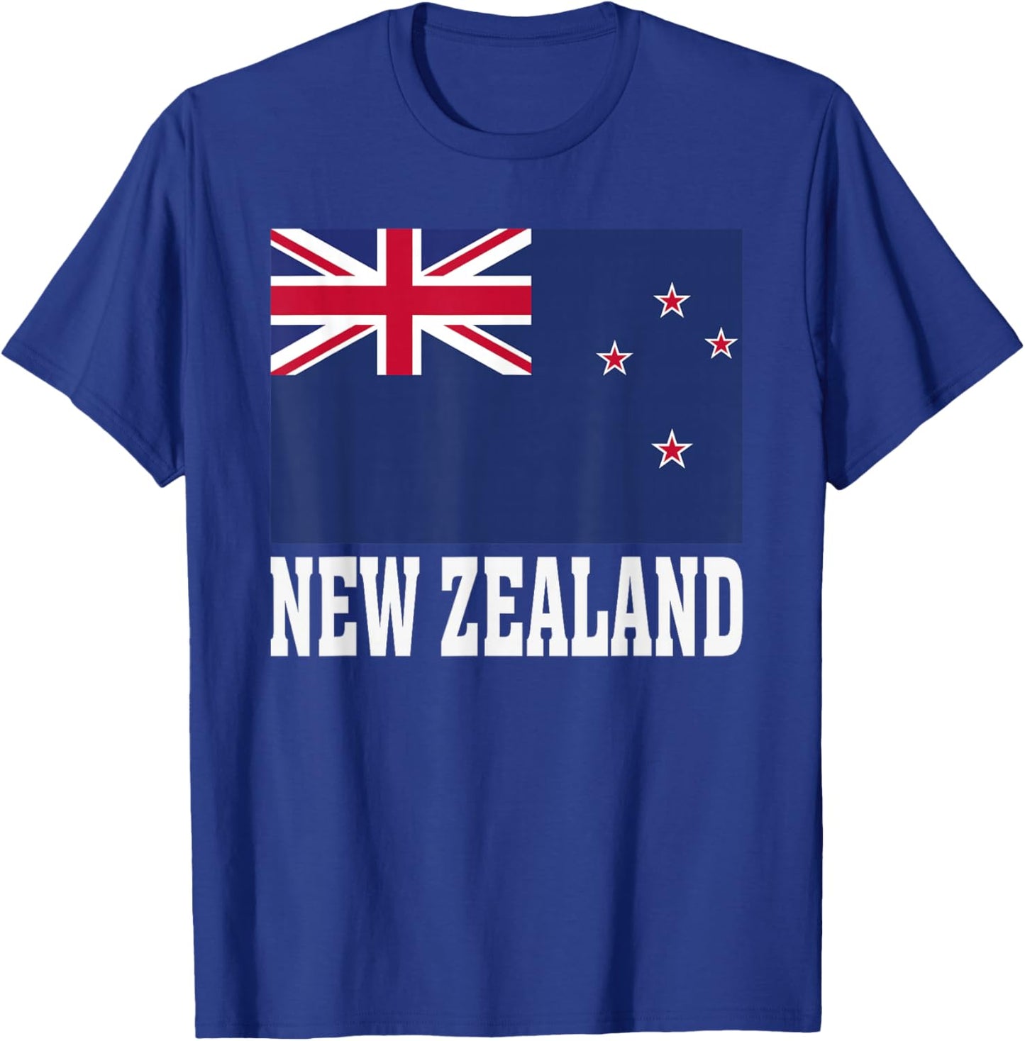 NEW Zealand Flag Patriotic National Roots Souvenir T-Shirt - T-Shirt | Royal