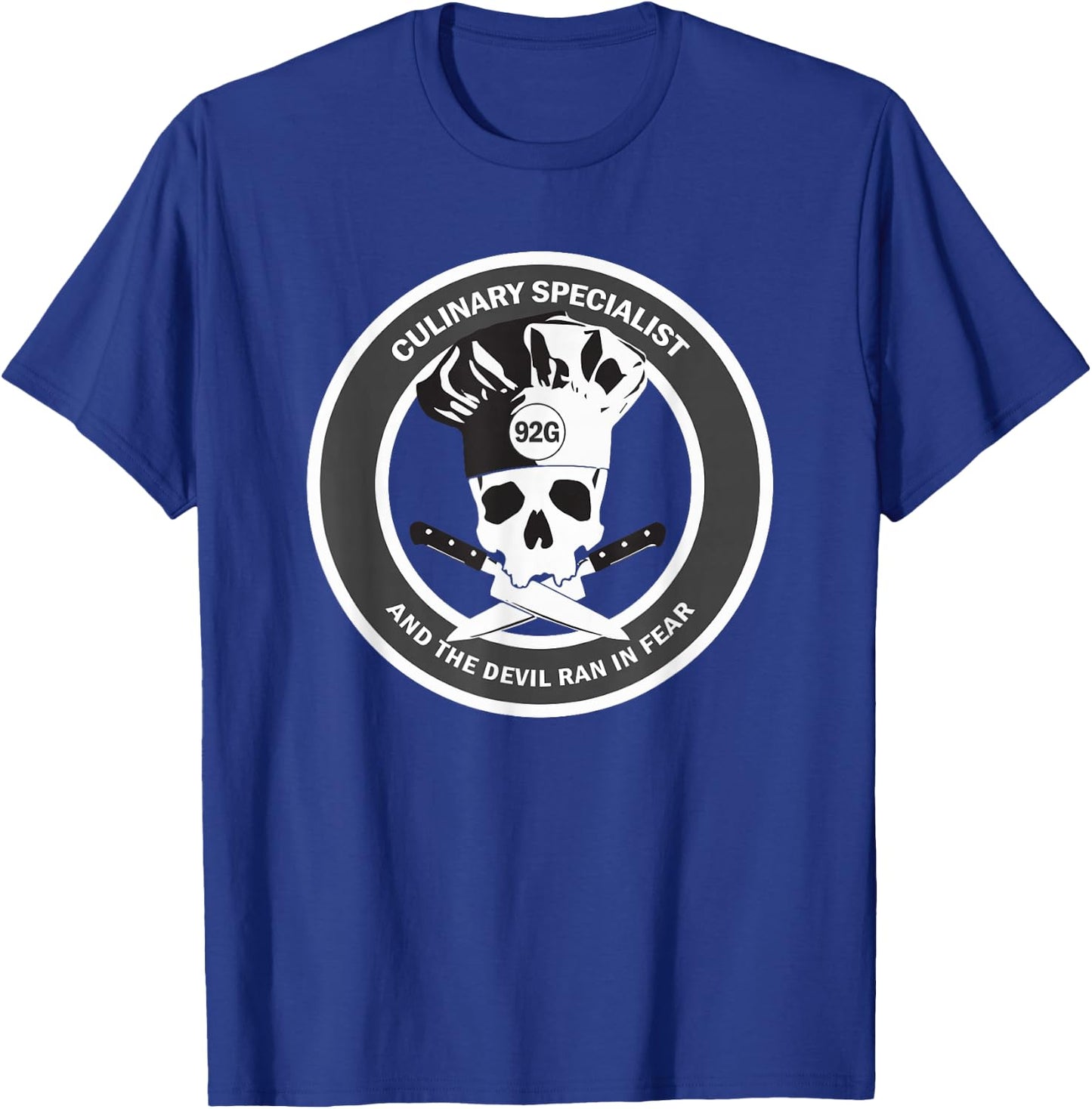 Culinary Specialist 92G | US ARMY Veteran Humor T-Shirt - T-Shirt | Royal