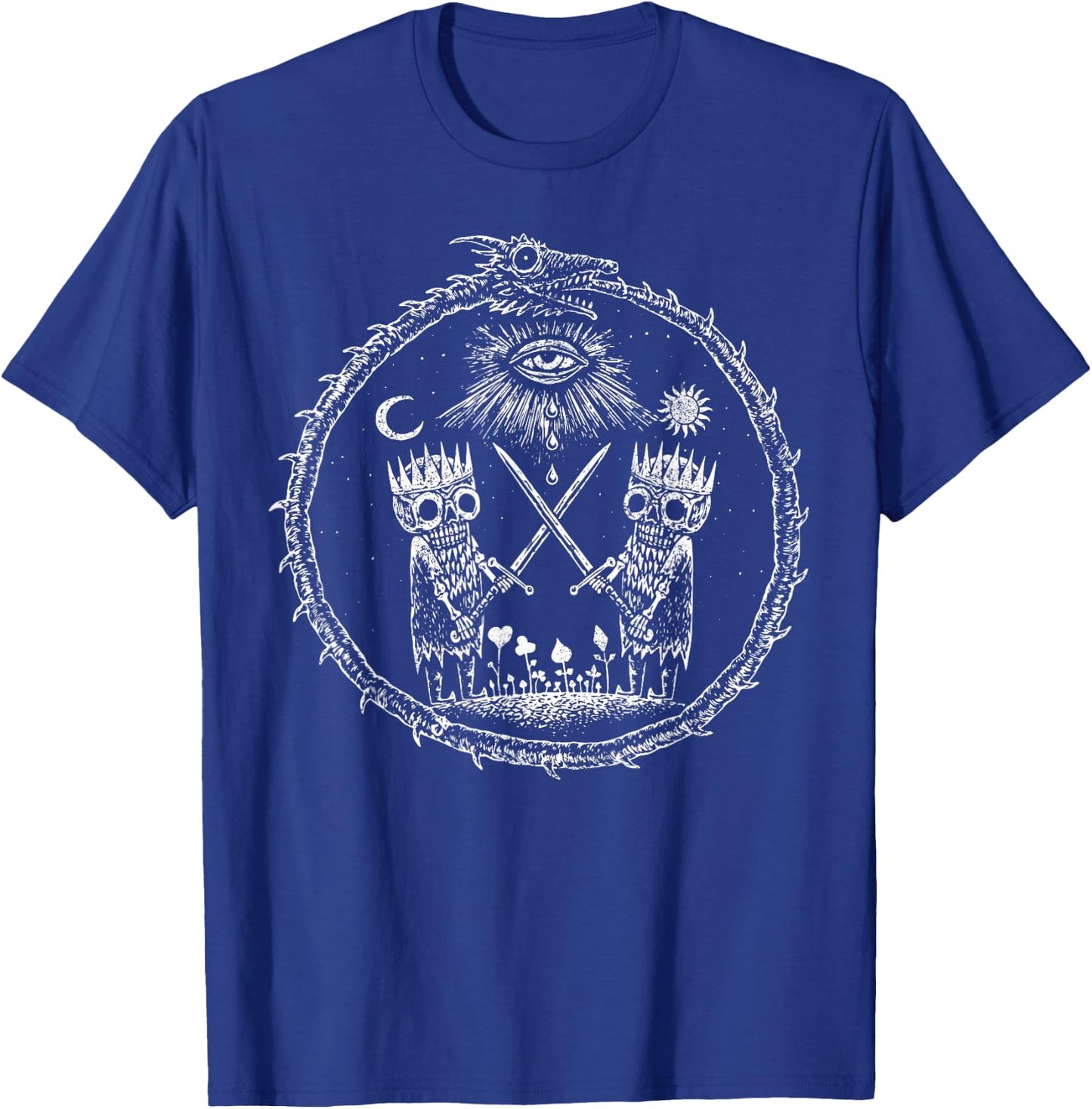Ouroboros Dragon Eating Tail Magician Taro T-Shirt - T-Shirt | Royal