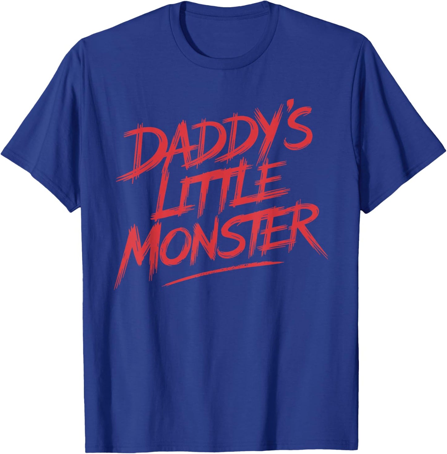 Daddy's Little Monster Halloween Costume T Shirt for Kids T-Shirt - T-Shirt | Royal