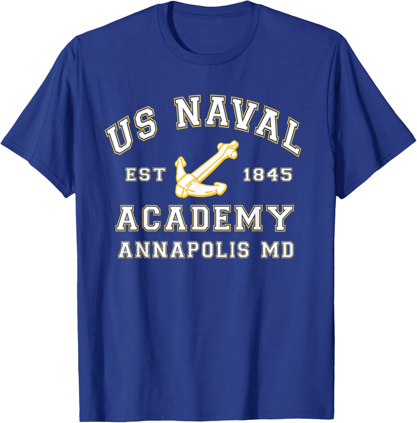 United States Naval Academy Annapolis Md Shirt by RangerTees T-Shirt - T-Shirt | Royal