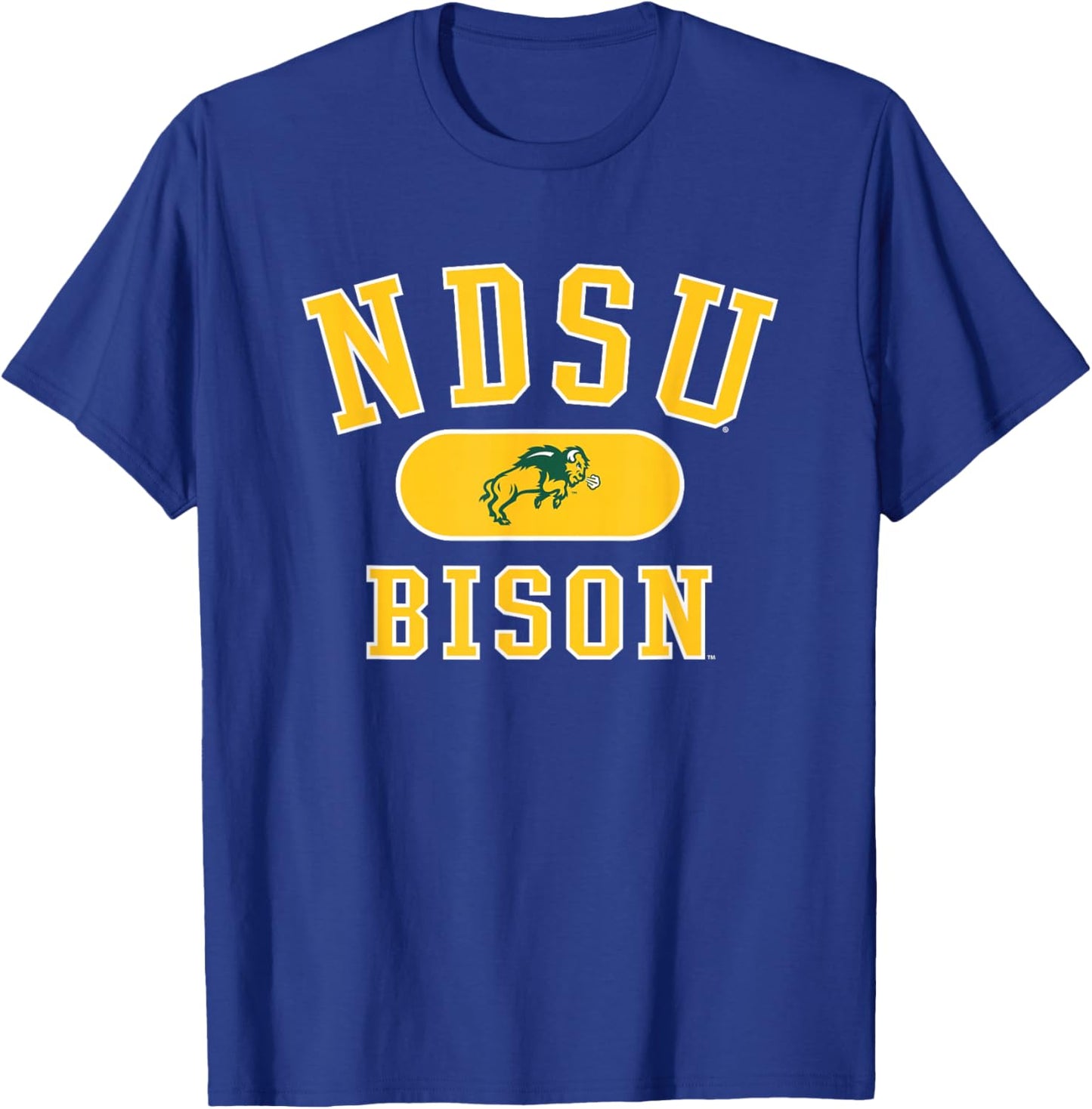 North Dakota State Bison Varsity Green Officially Licensed T-Shirt - T-Shirt | Royal
