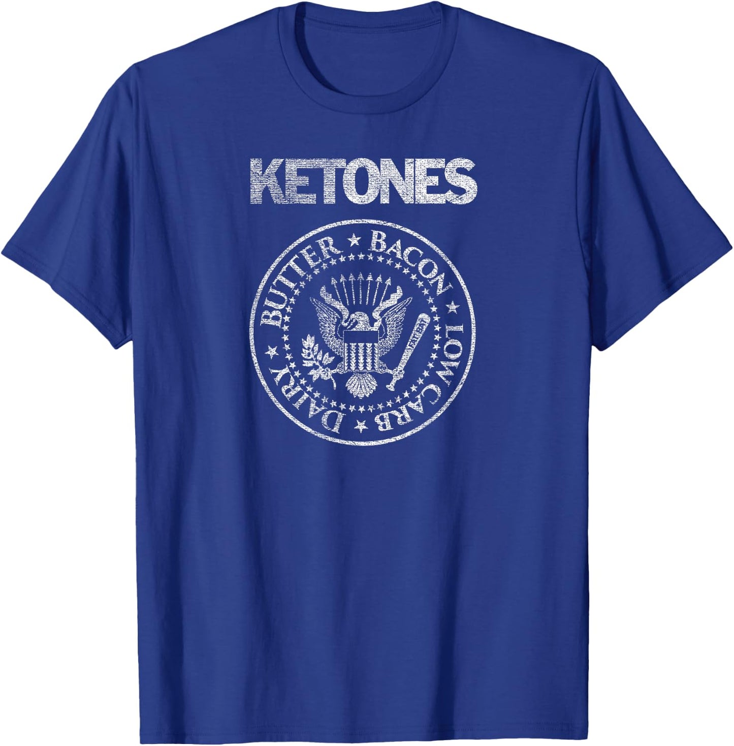 Ketones Keto Diet Rock and Roll T-Shirt - T-Shirt | Royal