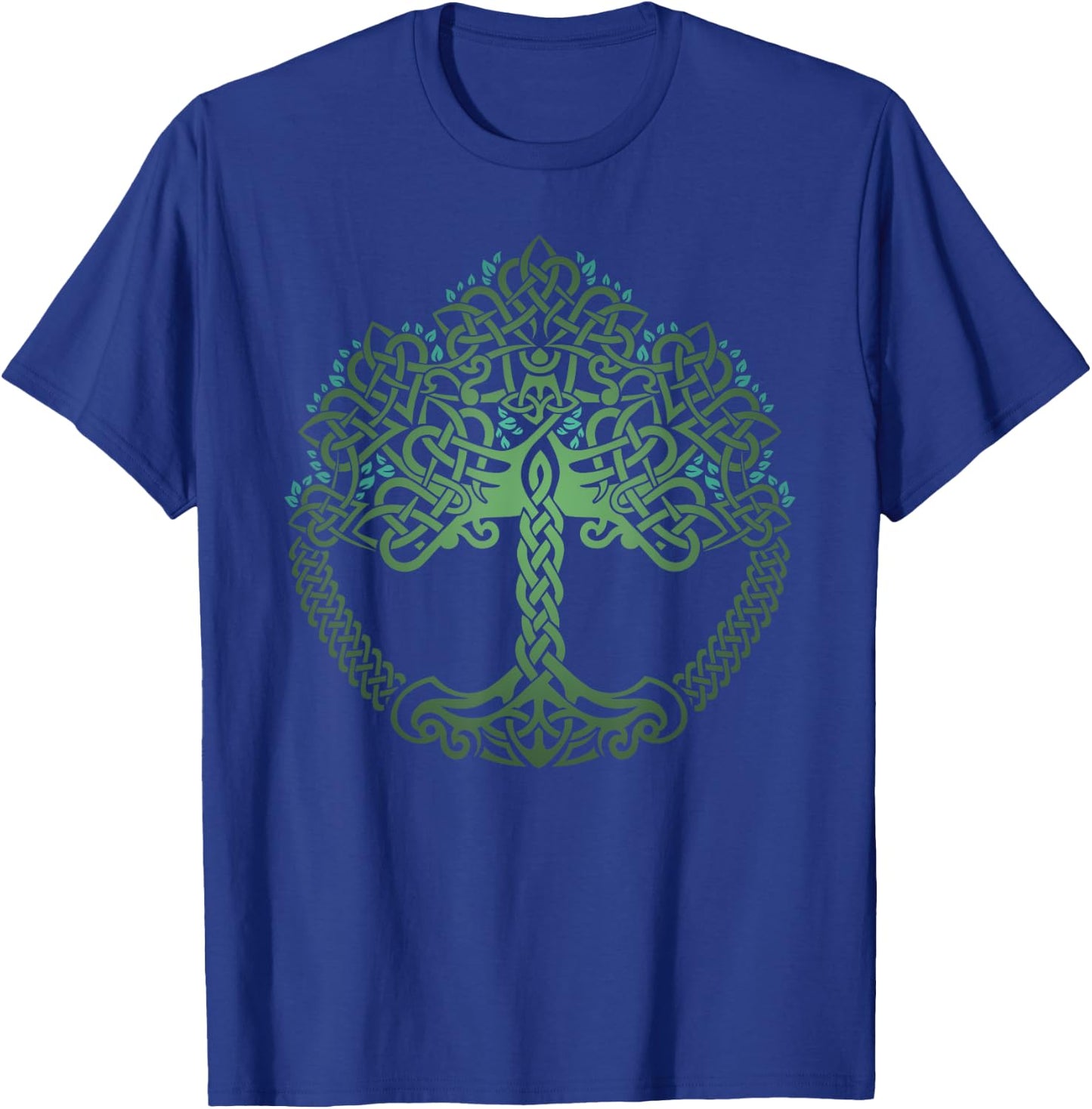 Viking Celtic Knotwork Tree of Life T-Shirt - T-Shirt | Royal