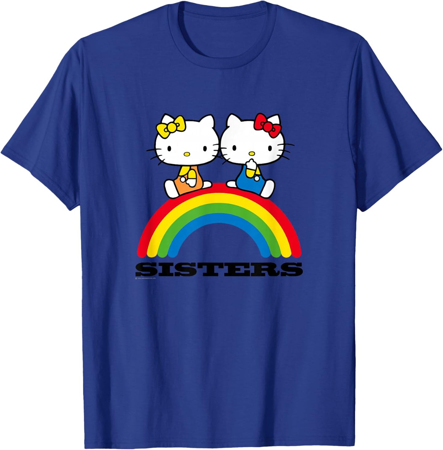 Hello Kitty and Mimmy Sisters T-Shirt - T-Shirt | Royal