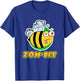 Zom-Bee for Beekeeper & Zombie Fans - Halloween T-Shirt - T-Shirt | Royal
