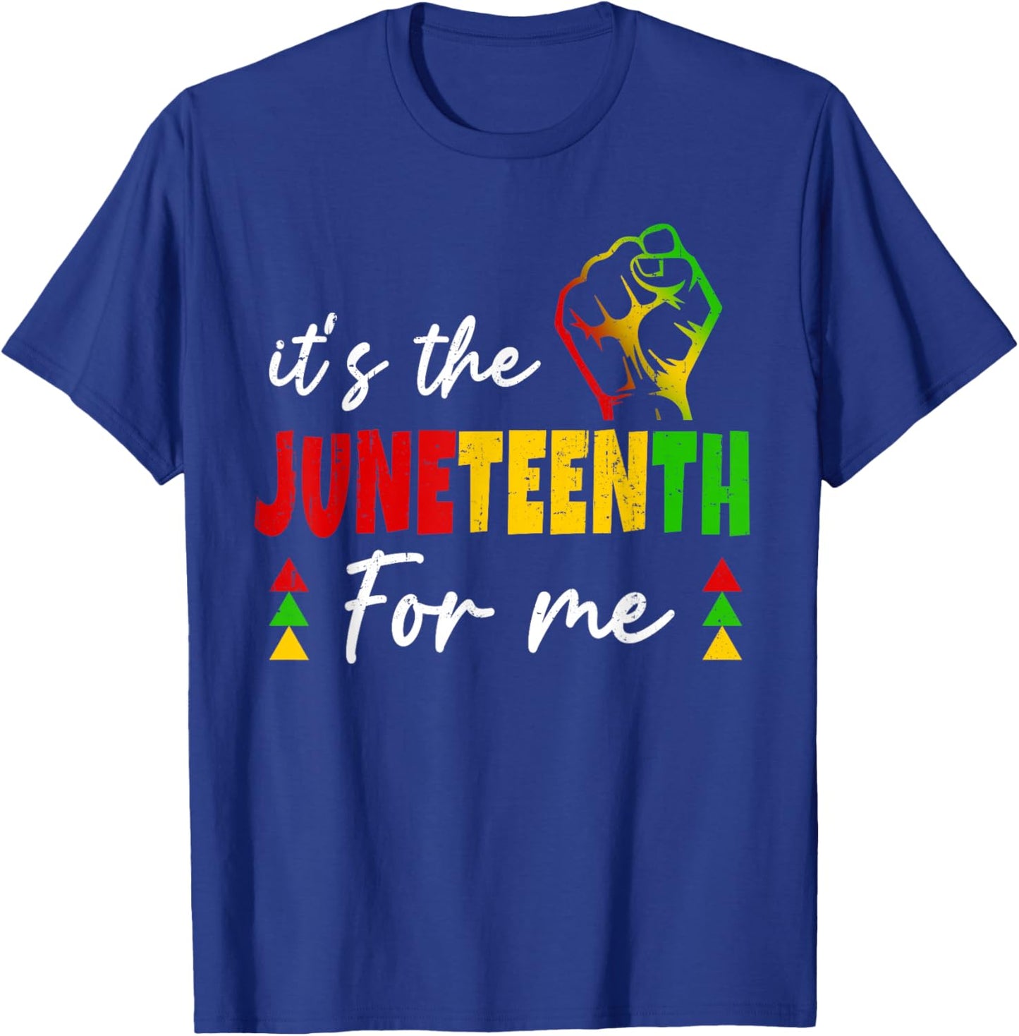 It's The Juneteenth for Me 1865 African American Black Men T-Shirt - T-Shirt | Royal