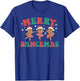 Merry Dancemas Gingerbread Ballet Dancer Christmas Ballerina T-Shirt - T-Shirt | Royal