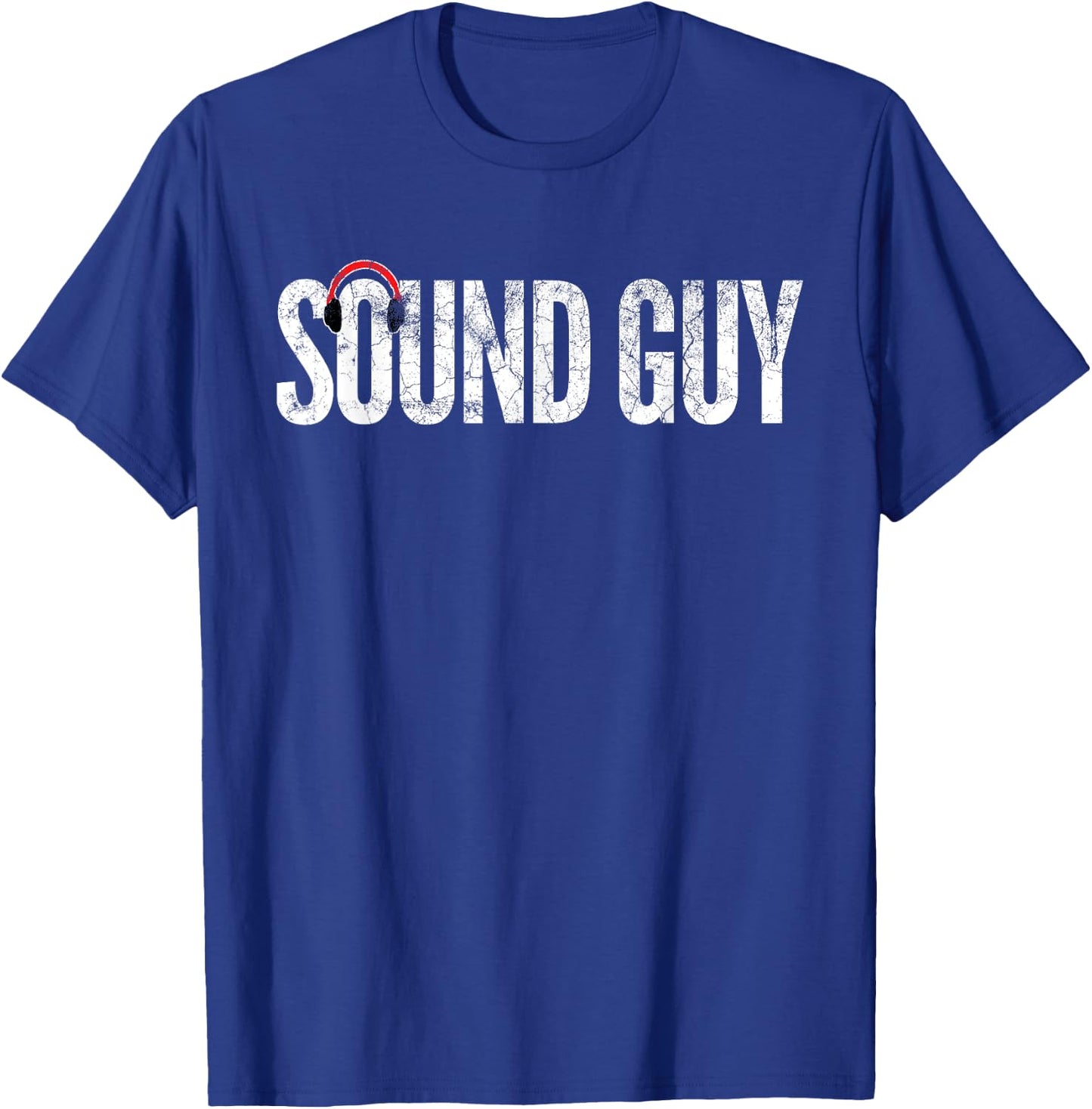 SOUND GUY Audio Engineer Shirt Music Father's Day Gift T-Shirt - T-Shirt | Royal
