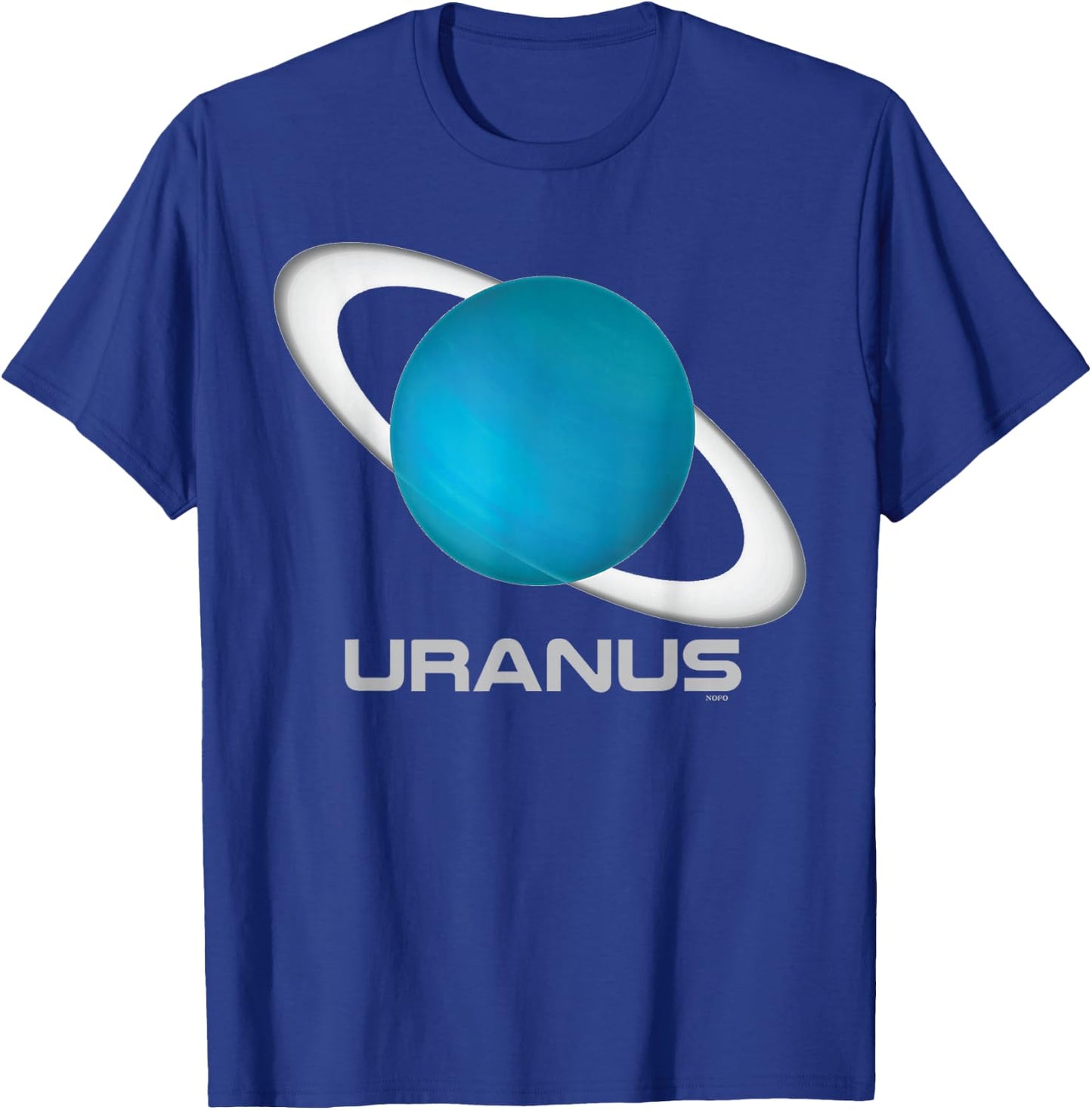 Uranus Shirt, Solar System Planet T-Shirt - T-Shirt | Royal
