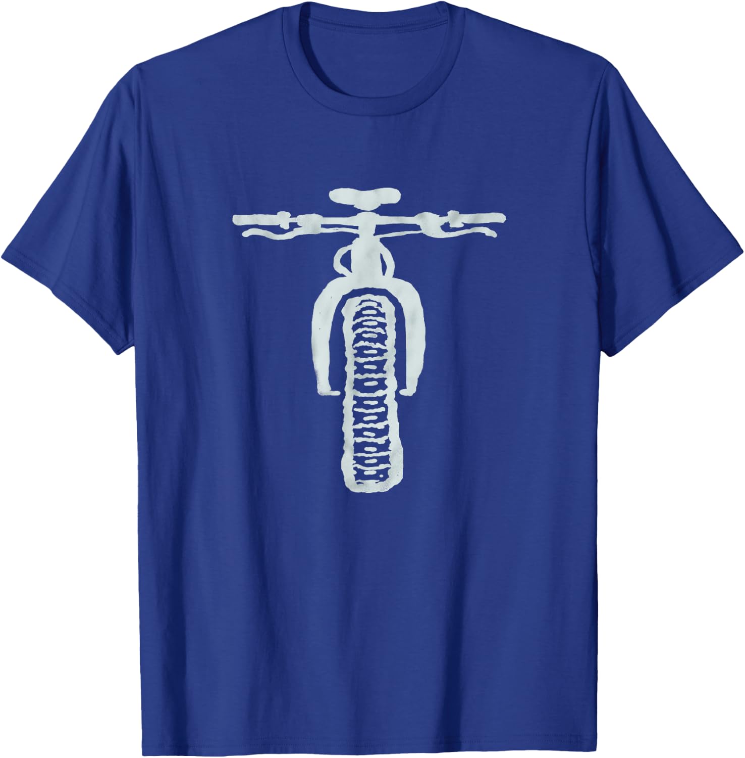 Fat Bike Mountain Bike T-Shirt - T-Shirt | Royal