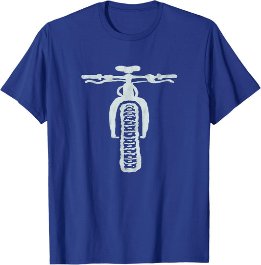 Fat Bike Mountain Bike T-Shirt - T-Shirt | Royal