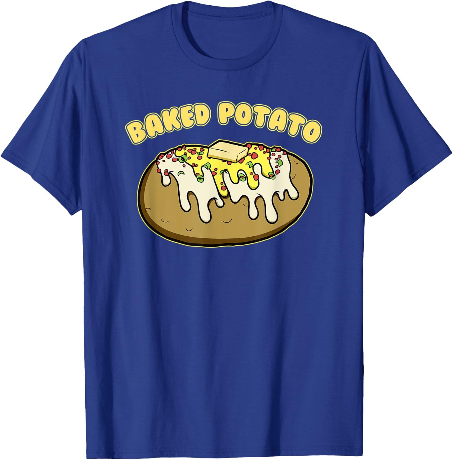Baked Potato Matching for Couples and Best Friends T-Shirt - T-Shirt | Royal