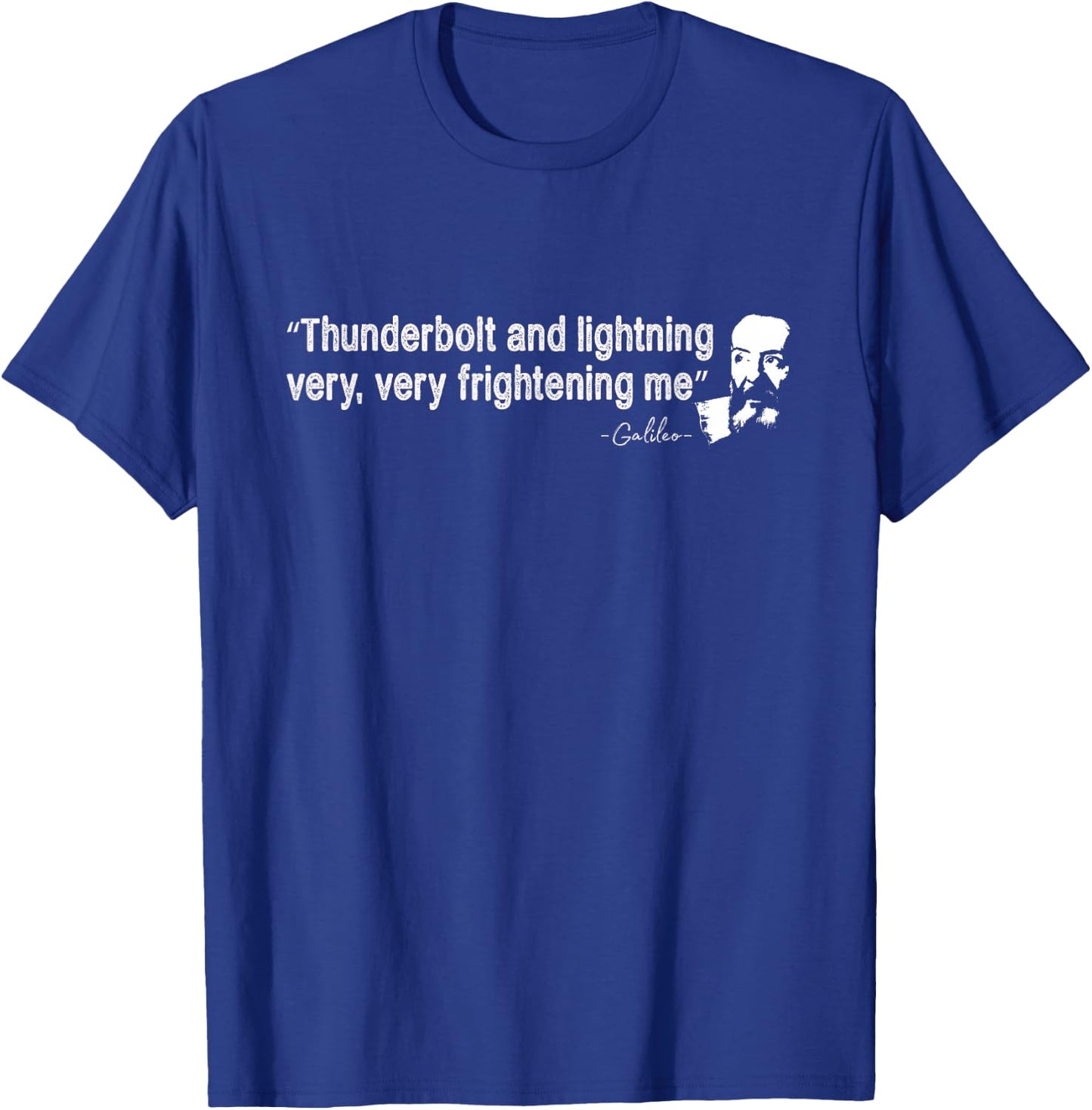 Thunderbolts and Lightning Galileo T-Shirt - T-Shirt | Royal