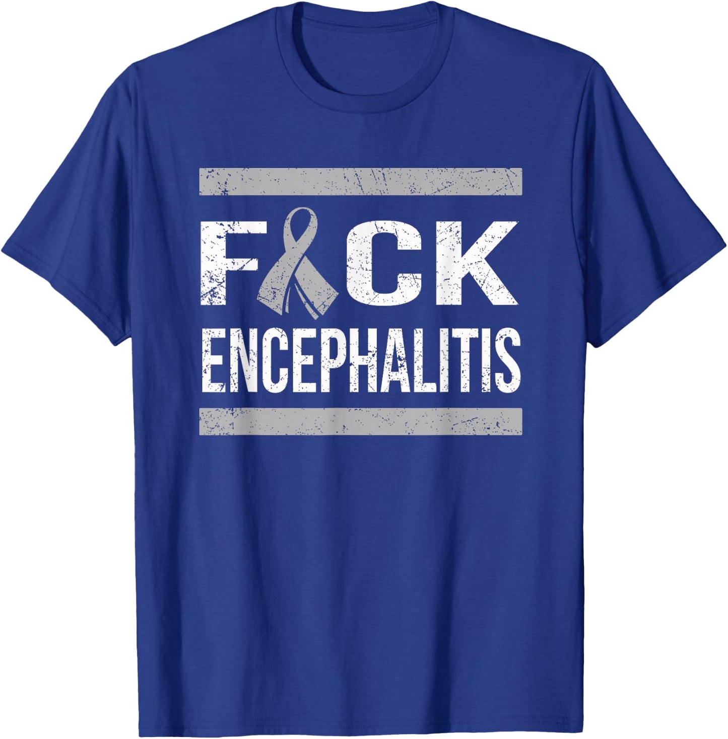 Support Encephalitis Awareness T Shirt T-Shirt - T-Shirt | Royal