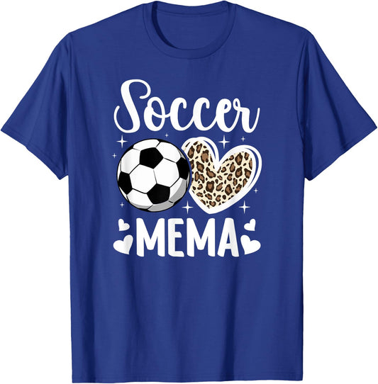 Soccer Mema Grandma Mema Of A Soccer Player Mema T-Shirt - T-Shirt | Royal