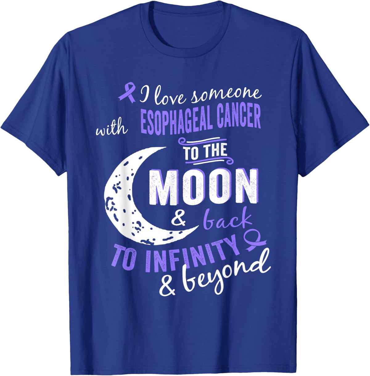 Esophageal Cancer Shirt - Esophageal Cancer Awareness Shirt T-Shirt - T-Shirt | Royal