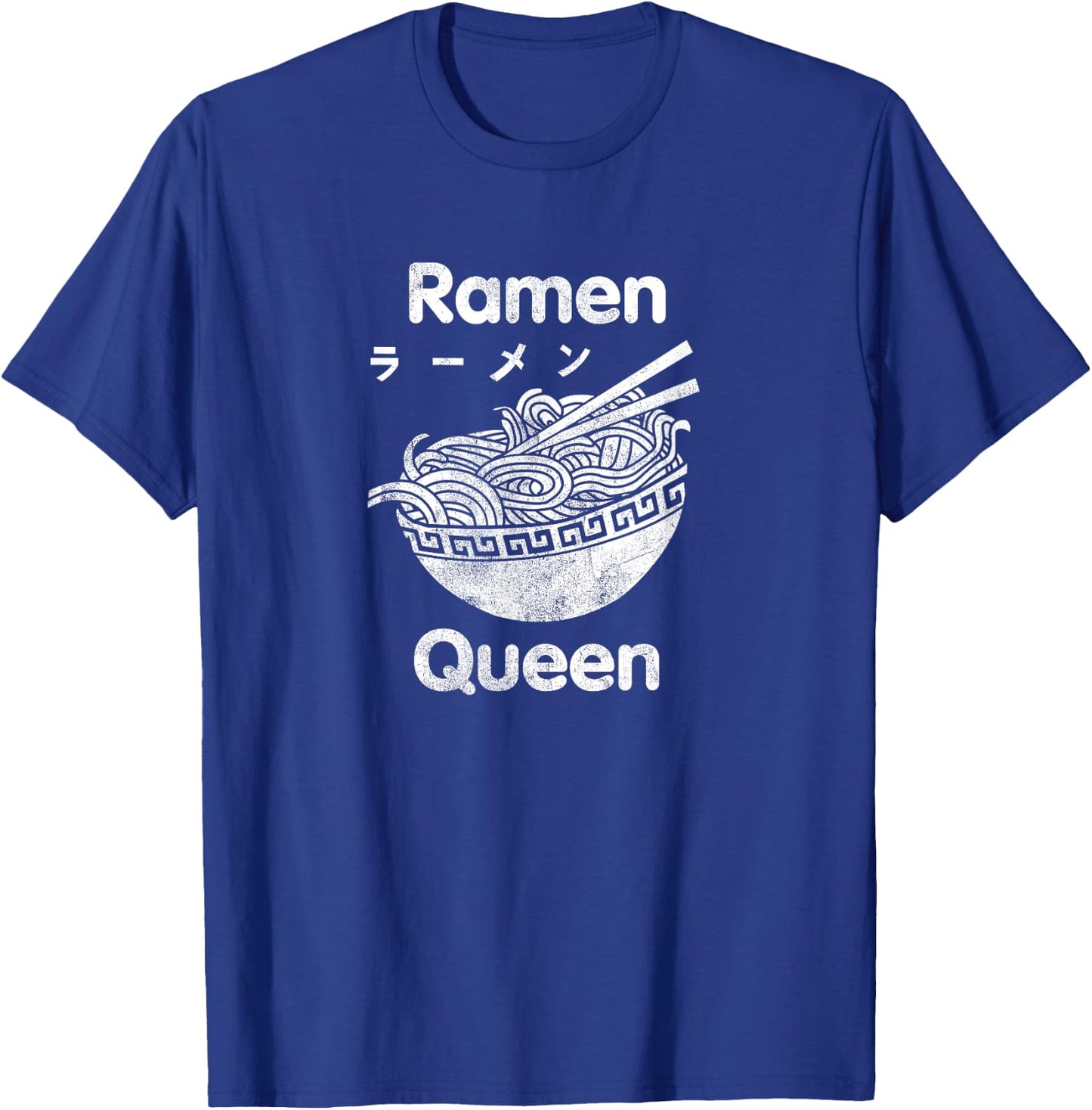 Funny Ramen Shirt - Ramen Queen T Shirt T-Shirt - T-Shirt | Royal