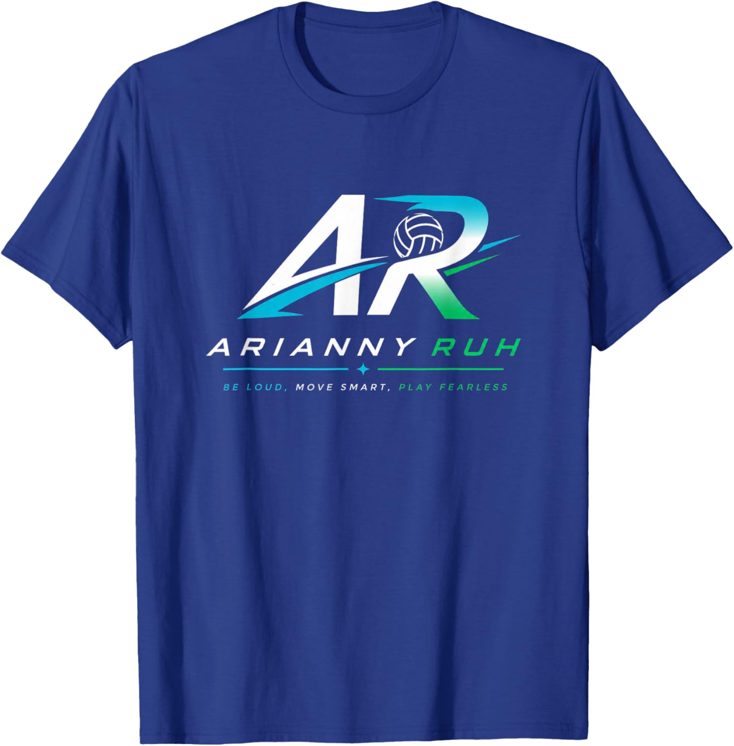 Volleyball Logo T-Shirt - T-Shirt | Royal