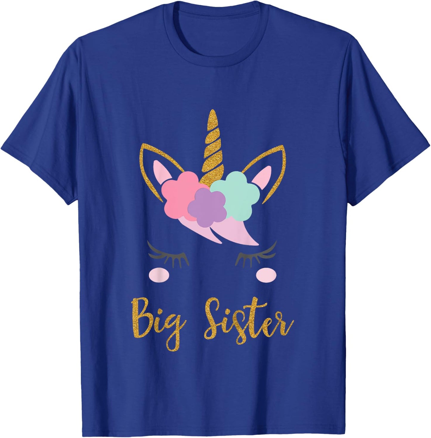 Kids Unicorn Big Sister Shirt I'm Going to be a Big Sister T-Shirt - T-Shirt | Royal