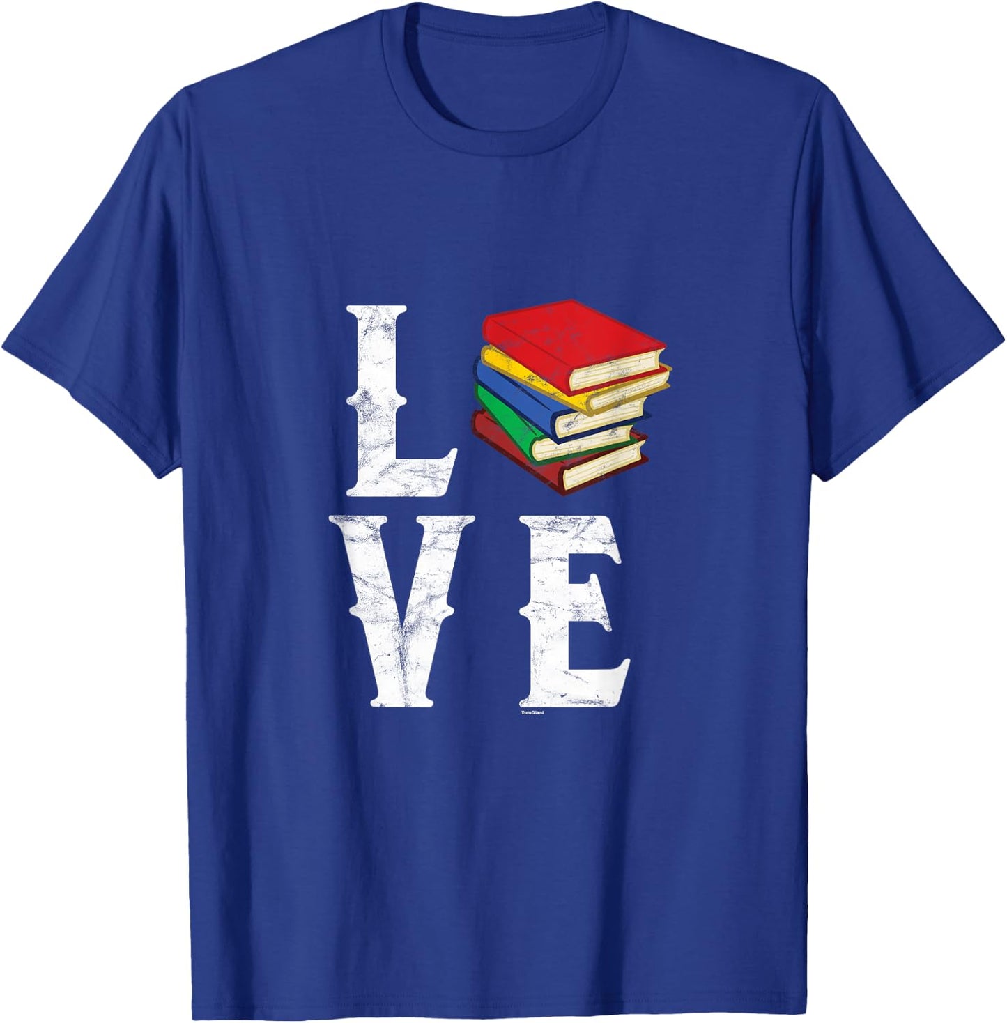 Love Books Bookworms Readers Reading Poem Novel gift T-Shirt - T-Shirt | Royal