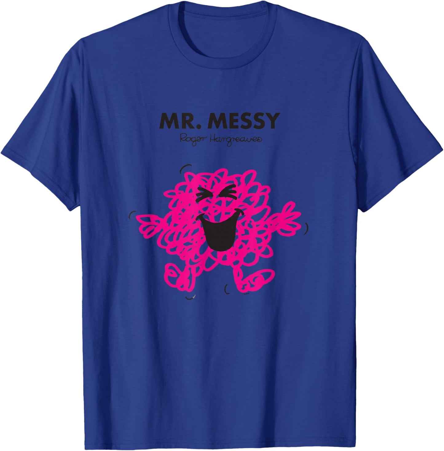 Mr. Men Mr. Messy T-Shirt - T-Shirt | Royal