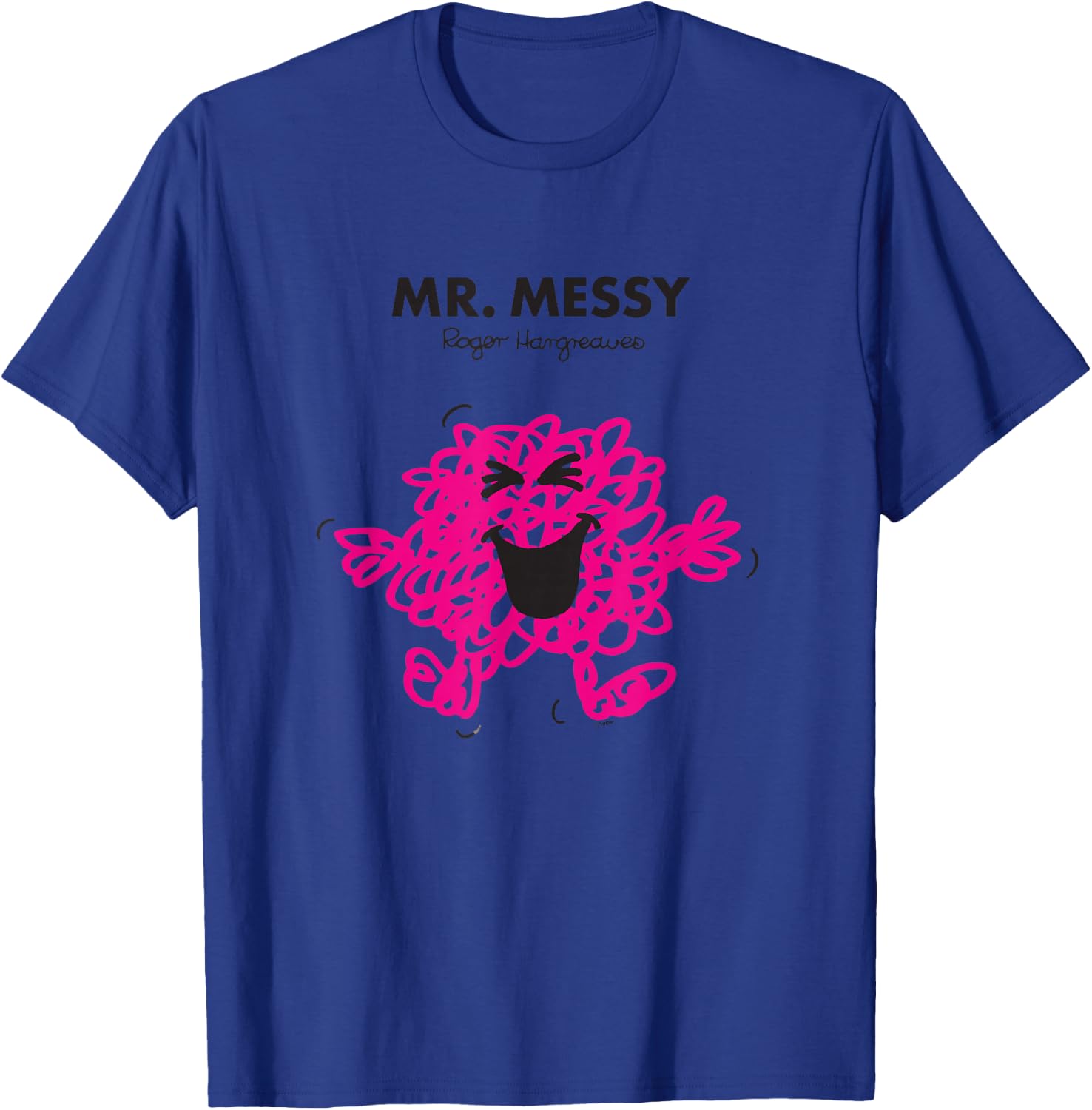Mr. Men Mr. Messy T-Shirt - T-Shirt | Royal