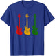 HABB T's Rastafarian Rasta Guitar for Reggae Lovers T-Shirt - T-Shirt | Royal
